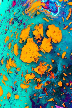 Geleneksel Osmanlı Türk mermer sanat modelleri soyut renkli arkaplan olarak