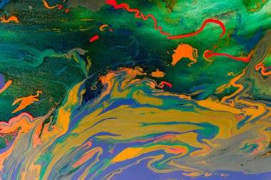 Geleneksel Osmanlı Türk mermer sanat modelleri soyut renkli arkaplan olarak