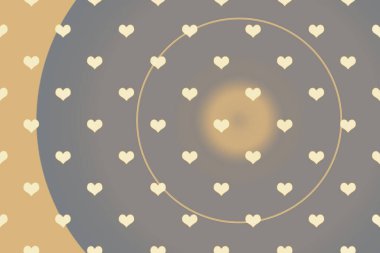 Yaratıcı soyut kalp desenli arkaplan dokusu