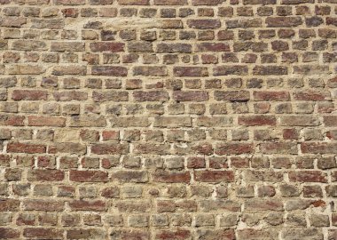 Arka plan olarak eski grunge tuğla duvar