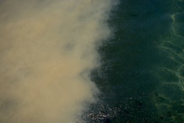 su yüzey dokusunu arka plan olarak yararlı