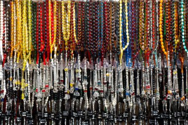 Zihin meditasyonu için tespih takımı.