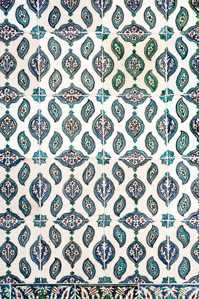 Красивая древняя оттоманская плитка
