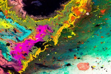 Geleneksel Osmanlı Türk mermer sanat modelleri soyut renkli arkaplan olarak