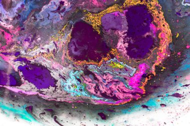 Geleneksel Osmanlı Türk mermer sanat modelleri soyut renkli arkaplan olarak