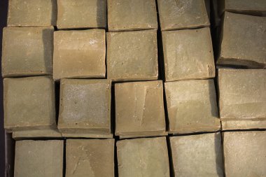 Kokulu el yapımı organik sabun koleksiyonu