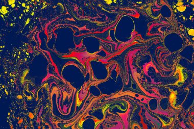 Kumaş, tasarım arkaplan dokusu için soyut yaratıcı mermer desen