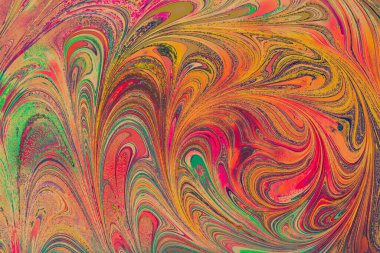 Arkaplan olarak geleneksel Osmanlı Türkçesi soyut mermer sanat modelleri