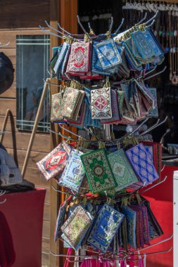 Geleneksel dokuma çanta seti