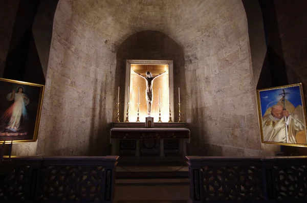 Ascoli Piceno Marcas Precioso Crucifijo Catedral Emidio — Foto de Stock
