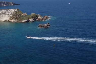 Tremiti Adaları 'nın takımadaları, Adriyatik denizi, Puglia, İtalya