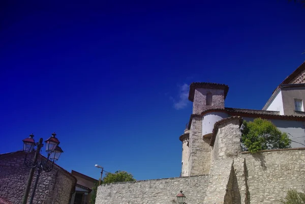 Κάστρο Του Campolattaro Xiii Αιώνα Στην Επαρχία Benevento Καμπανία — Φωτογραφία Αρχείου