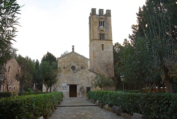 Roccavivara Molise Façade Sanctuaire Madonna Del Canneto Est Situé Molise — Photo