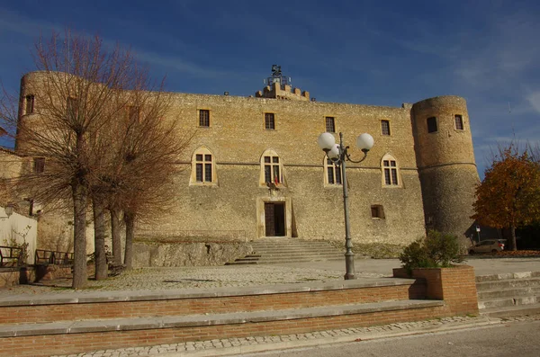 Piccolomini Castle Capestrano Abruzzo Ιταλία — Φωτογραφία Αρχείου