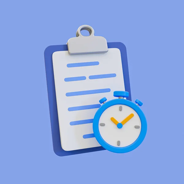 Minimal Deadline Work Urgent Work Get Work Done Time Concept — Foto Stock