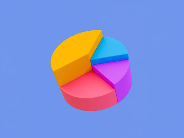 Minimal Pie Chart Data Analysis Icon Pie Graph Icon Illustration —  Fotos de Stock