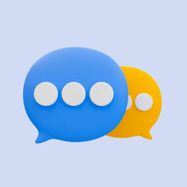 Icona Comunicazione Minima Chat Sui Social Media Online Invio Messaggi — Foto Stock