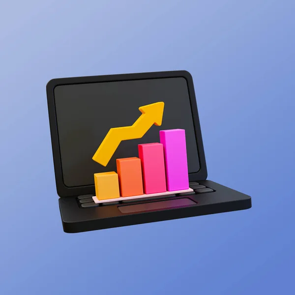 Minimale Data Analyse Pictogram Opzwepende Financiën Voorraad Aan Vullen Versterking — Stockfoto