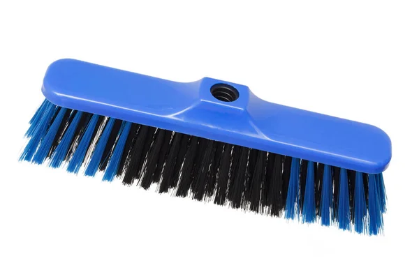 Broom Brush Cap Bristles Isolated White — Stock Photo, Image