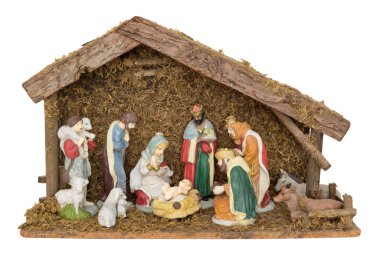 Noel doğumu beyaza ayarlandı.
