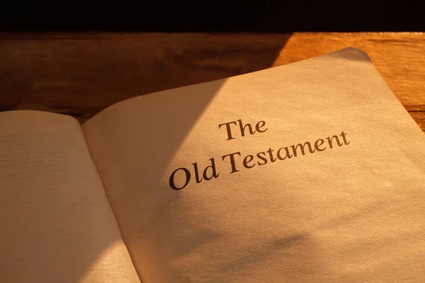 Title Page Bible Old Testament — Stock Photo, Image