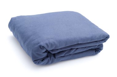 Beyaz çarşafa monte edilmiş