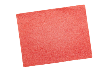 Zımpara kağıdı beyaz üzerine izole edilmiş