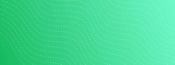 Farbverlauf Hintergrund Mit Halbtonpunkten Grüner Hintergrund Mit Weißen Punkten Moderne — Stockvektor