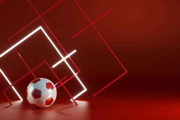 Ποδόσφαιρο Μπάλες Αντικείμενο Αθλητισμός Μπάλα Σχεδιασμό Ποδόσφαιρο Έννοια Στοιχείο Εικόνα — Φωτογραφία Αρχείου