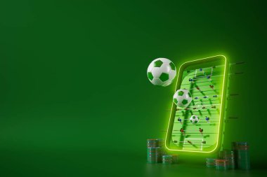 3D futbol objesi tasarımı. Gerçekçi yorumlama. Soyut fütürist arka plan. 3 boyutlu illüstrasyon. Hareket geometrisi kavramı. Spor yarışması grafiği. Turnuva oyunu içeriği. futbol topu elemanı.