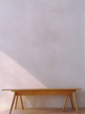 Basit bir arkaplan boş duvar. ai üretildi. İç dekorasyon çok az. Temiz çizim konsepti. kopyalama alanı. İç mekan tasarımı. Kolay bir yaşam tarzı. konforlu nesne basit element dekor beyaz modern sanat