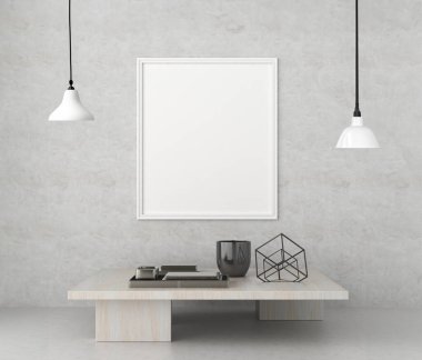 çerçeve 3D iç tasarım, duvar tasarımı modern, boş uzay yaratıcısı, 3D arkaplan boş tuval, oda tasarımı modeli, ev fotoğrafı oluşturma, basit iç mekan tarzı, mimari resim kopyalama alanı