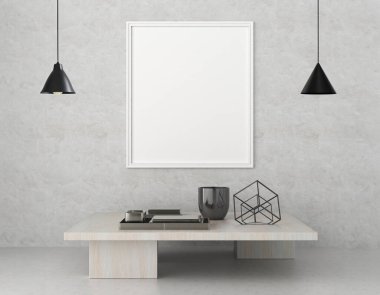 çerçeve 3D iç tasarım, duvar tasarımı modern, boş uzay yaratıcısı, 3D arkaplan boş tuval, oda tasarımı modeli, ev fotoğrafı oluşturma, basit iç mekan tarzı, mimari resim kopyalama alanı