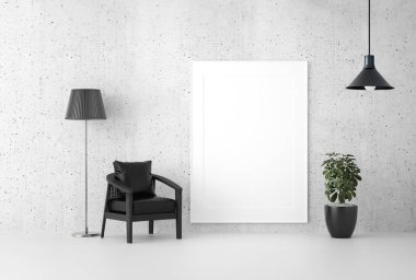 çerçeve 3D iç tasarım, duvar tasarımı modern, boş uzay yaratıcısı, 3D arkaplan boş tuval, oda tasarımı modeli, ev fotoğrafı oluşturma, basit iç mekan tarzı, mimari resim kopyalama alanı