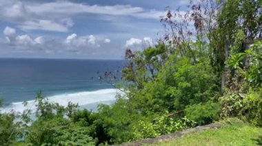 Okyanus, Gunung Payung Tapınağı, Badung Regency, Bali, Endonezya.