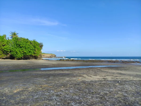 Пляж Антап Табанані Балі — стокове фото