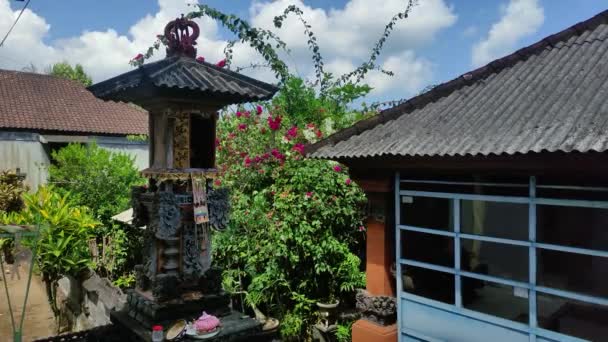 Балийский Храм Сангга Является Святым Местом Индуистских Семей Бали Всегда — стоковое видео
