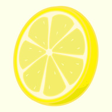Lemon, Lemon Icon, Lemon Vector, Lemon Illustration, Sebze Simgesi, Food Icon, Citrus, Citrus Icon, Citrus Vector, Limeade, Vector Illustration
