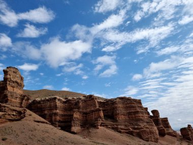 Dağlarda şaşırtıcı peyzaj