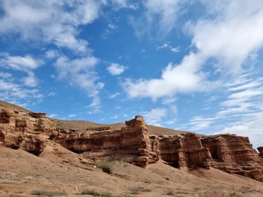 Dağların güzel manzarası, doğa