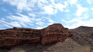 Dağların güzel manzarası
