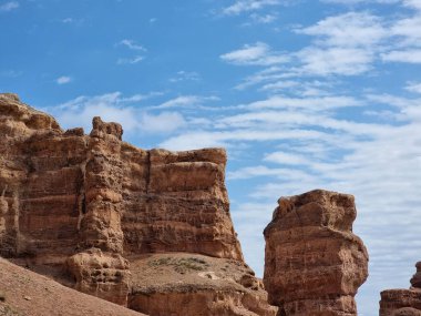 Dağların güzel manzarası