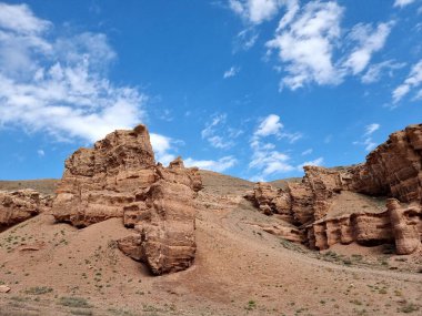 Dağların güzel manzarası