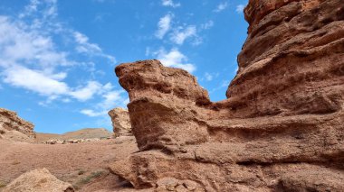 Dağların güzel manzarası