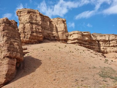 Dağların güzel manzarası