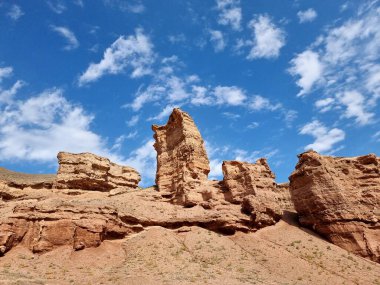Dağların güzel manzarası 