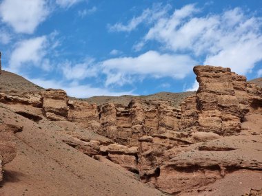 Dağların güzel manzarası