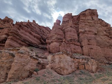 Dağların güzel manzarası
