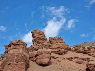 Dağların güzel manzarası
