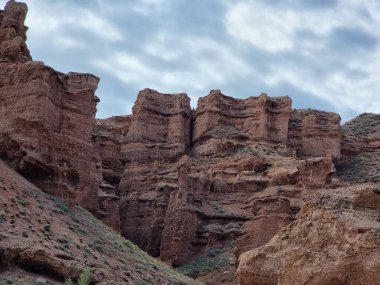 Dağların güzel manzarası